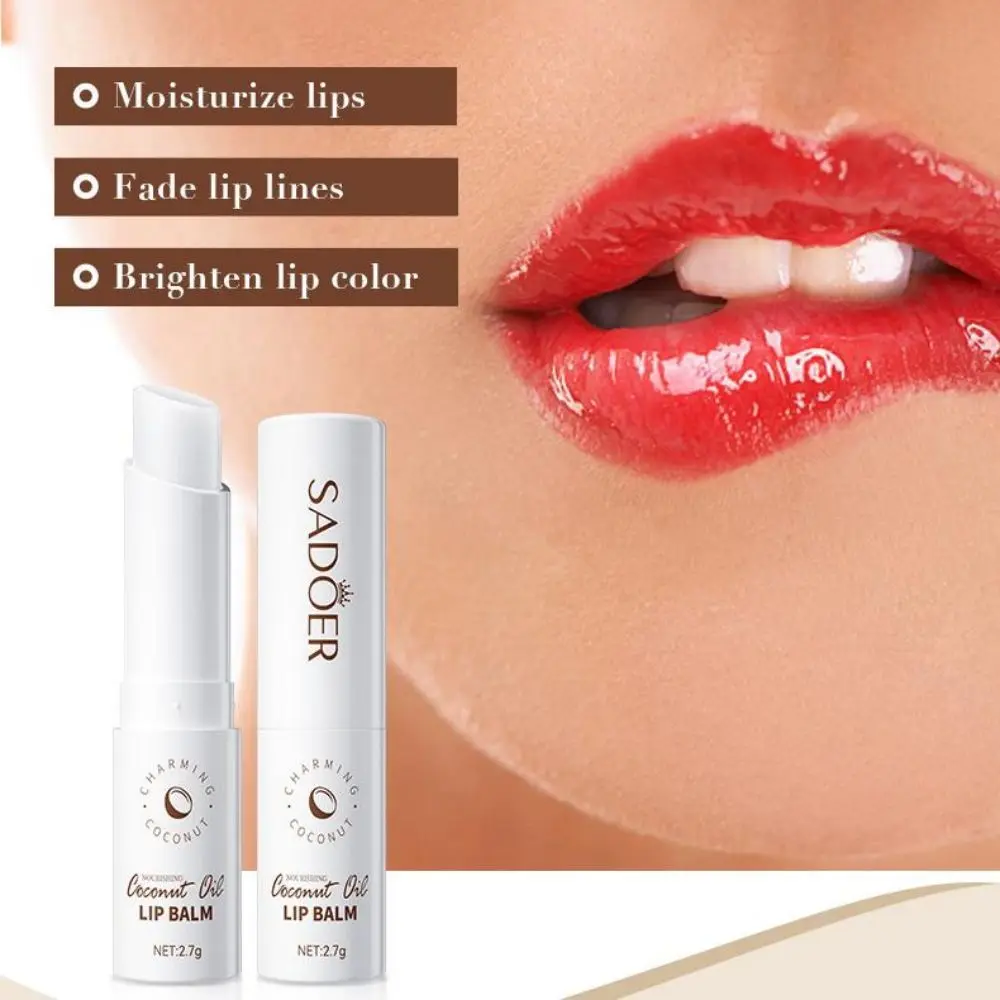 Coconut Lip Balm - Lasting Nourishment and Moisture for Men and Women - Daily Care Lip Balm 2