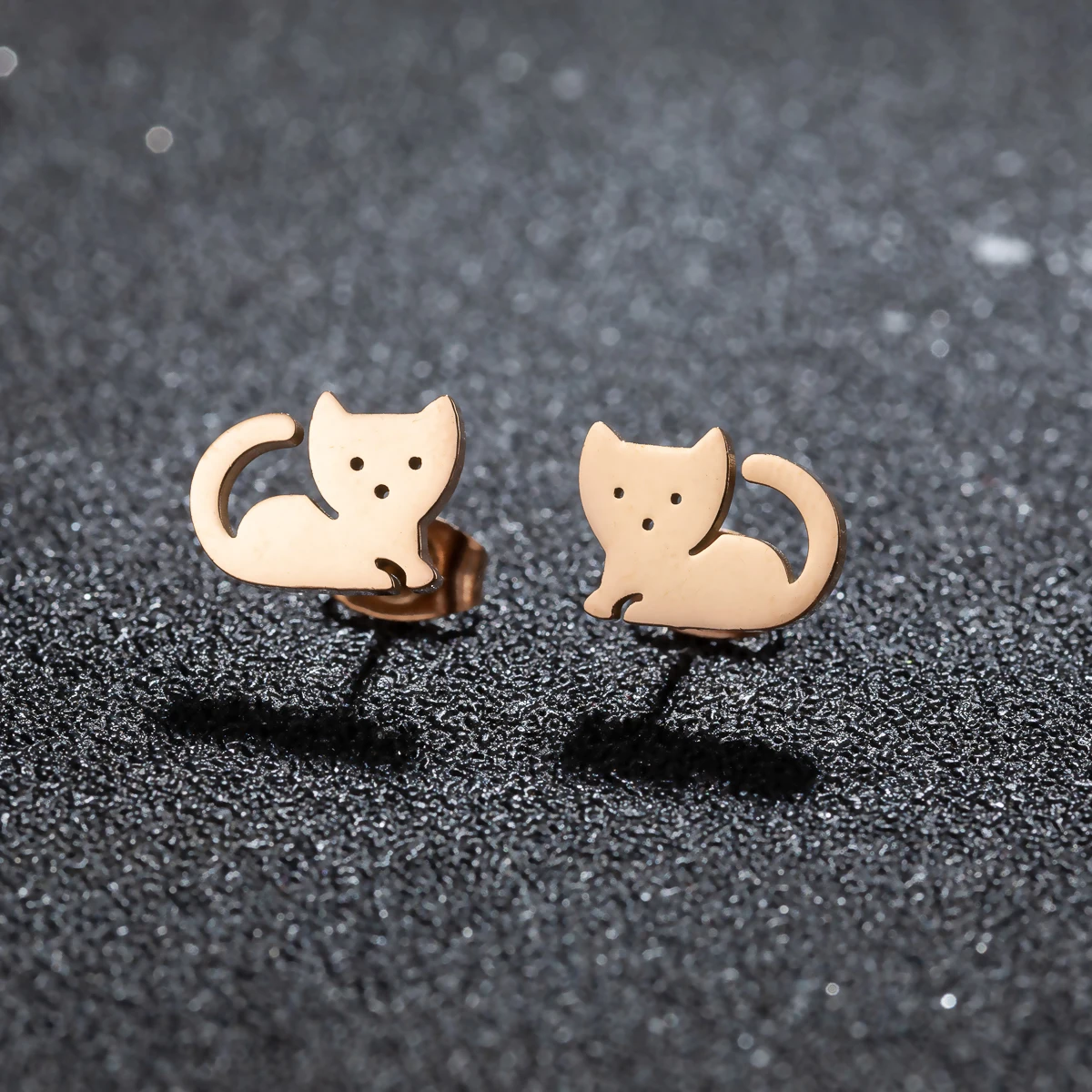 5 paare/los Edelstahl Ohr Piercing Ohrringe Vogel Mode Ohr stecker für Frauen Schmuck Party Trend Mädchen tägliche Geschenke – Detail 3