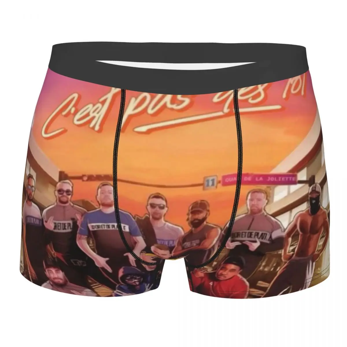 Slip Boxer Da Uomo Con Album Di Luglio Mutande Idea Regalo Di Alta Qualità Altamente Traspirante