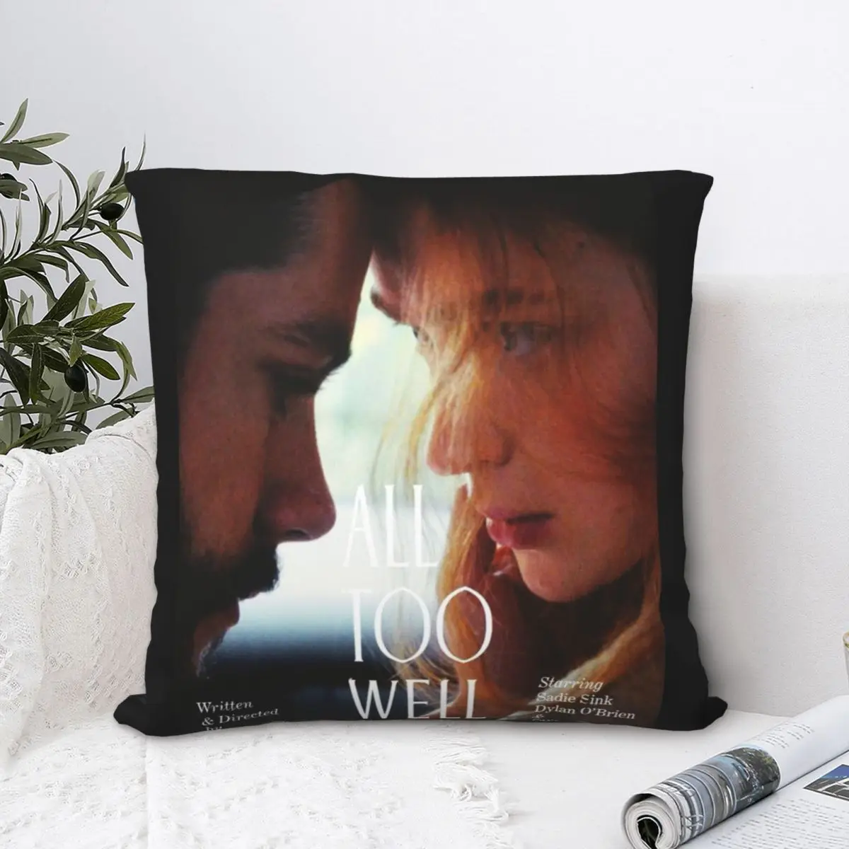 new enhypen kpop pillow cover bedroom home office decorative pillowcase square zipper pillow cases 40x40cm satin soft no fade All Too Well Tg Square Pillowcase Polyester Pillow Cover Velvet Cushion Zip Decorative Comfort Throw Pillow For Home Bedroom