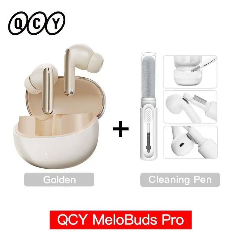 MeloBuds Pro ANC Bluetooth 5.3 Earphones Wireless 46dB Hybrid ANC Hi-Res LDAC Earbuds 6 Mic Headphones 34H in-Ear Detection 6