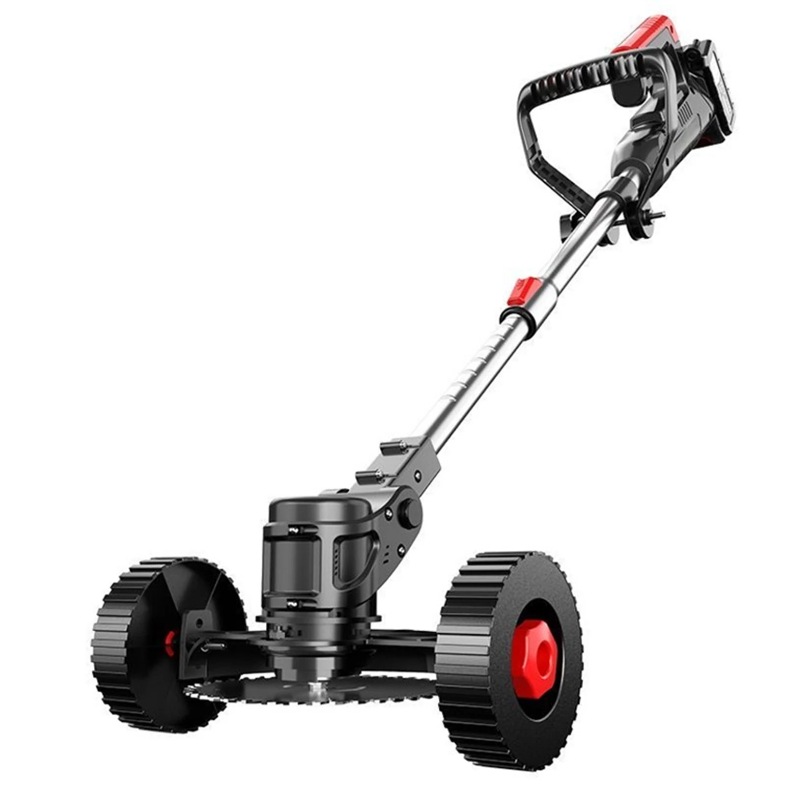Grass Trimmer Support Wheel Sturdy Universal Auxiliary Walk behind for Weeding Trimmer Mower Grass Timmer Garden Auxiliary Tool
