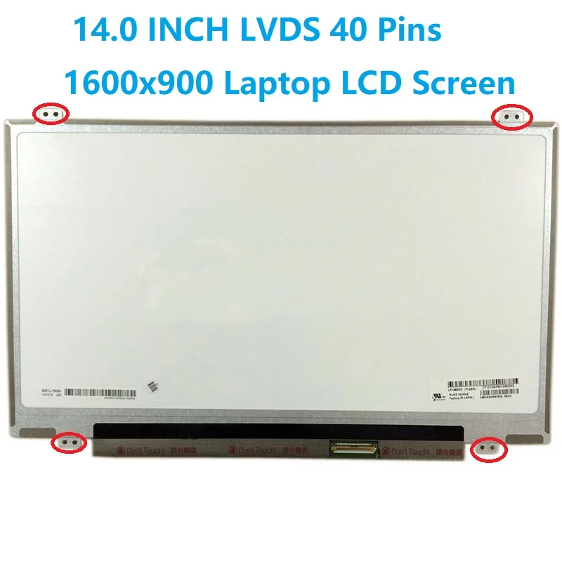 Écran 14 Pouces LED Pour Lenovo ThinkPad T420s - Résolution 1600x900, Compatible Visiodirect, Neuf