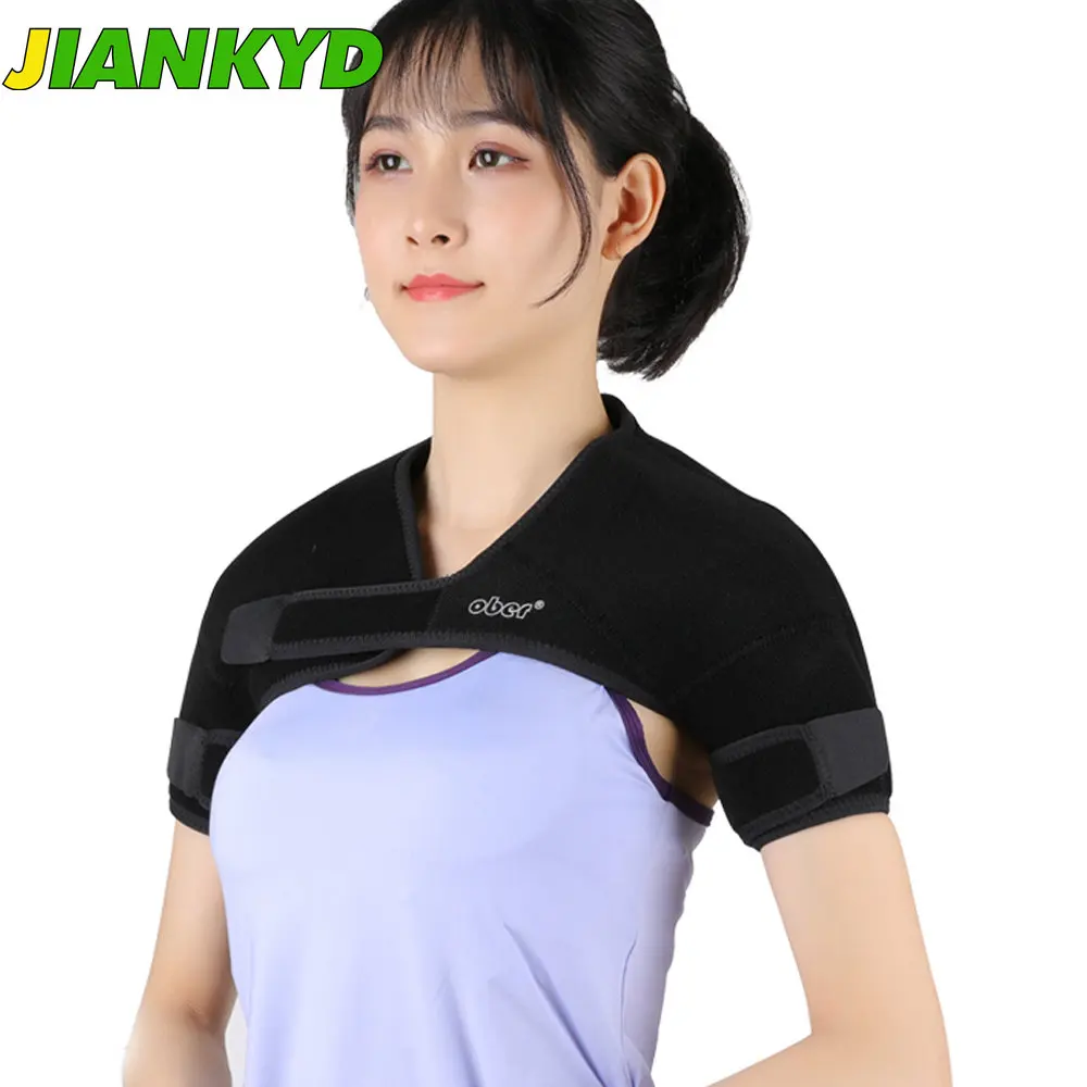 

Double Shoulder Brace - for Torn Rotator Cuff Support,Tendonitis,Dislocation,Bursitis,Neoprene Shoulder Compression Sleeve Wrap