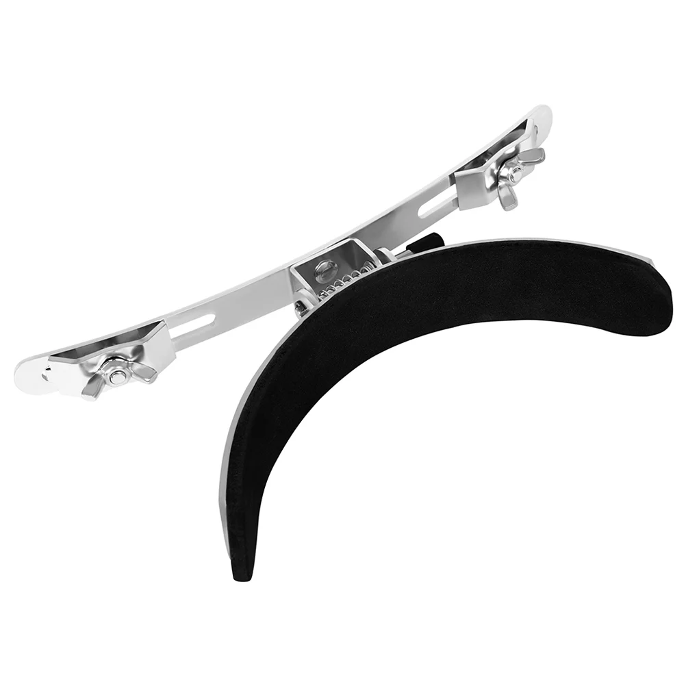 Drum Pad Marching Leg Rest Anti-rust Snare Support Accessory Durable Metal for Silver Child