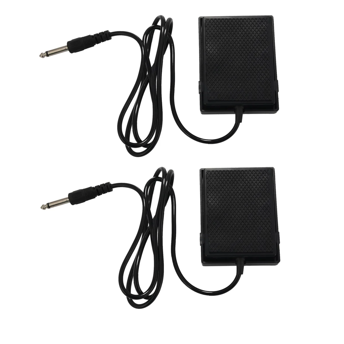 BAAU 2X Universal Electronic Piano Foot Sustain Pedal Controller Switch Compatible Damper Pedal Keyboards
