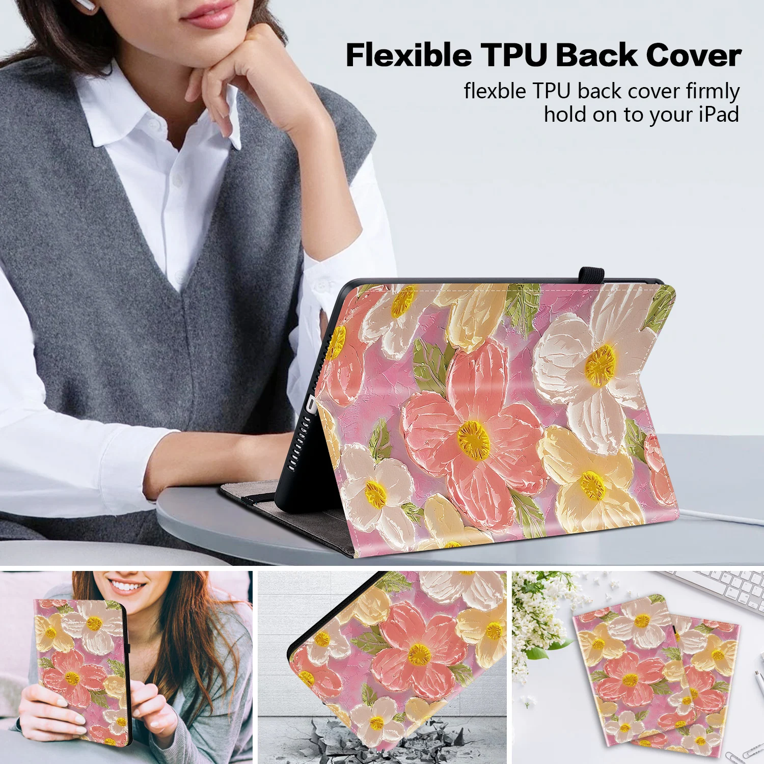 Premium Leather Tablet Cover - Sleek and Durable Protection