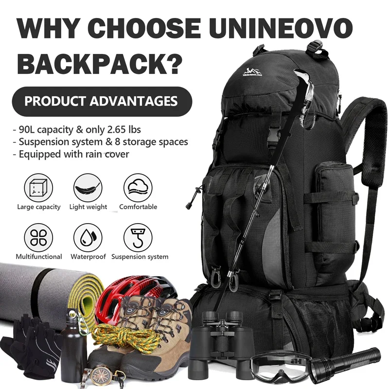 90L Adventure Backpack 1