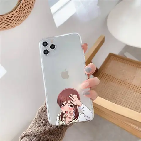 no Mudazukai anime Phone Case Transparent soft For iphone 12 11 13 7 8 6 s plus x xs xr pro max mini