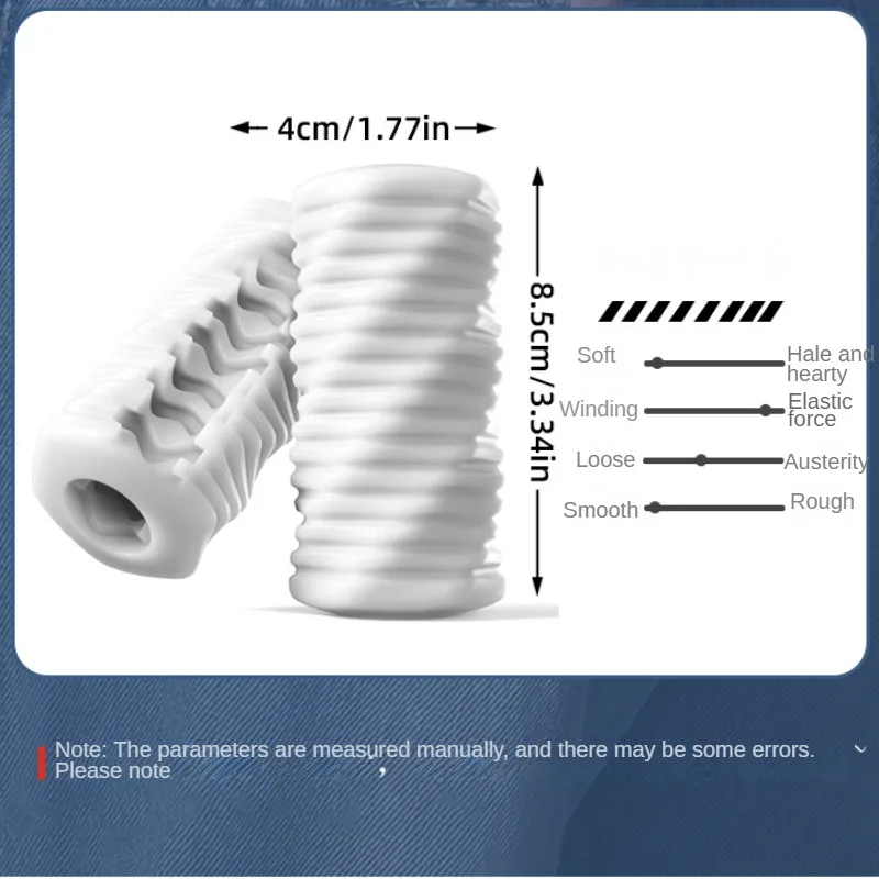 Small portable disposable through-manual spiral stockings airplane cup male penis exercise trainer SM