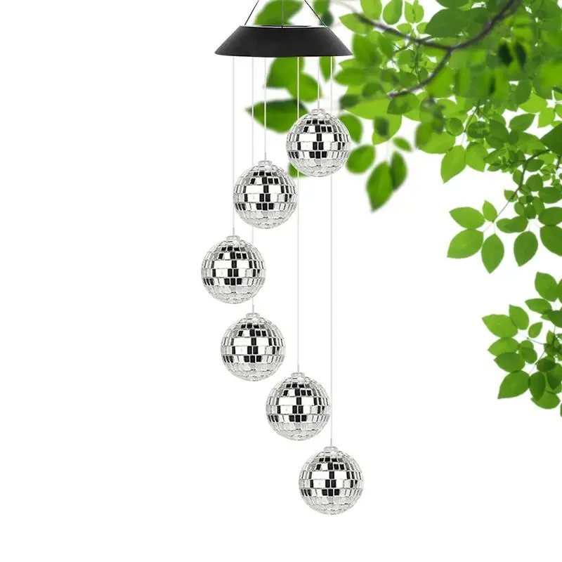 

Solar Wind Chime Lamp Color Changing Wind Chimes Waterproof Solar Powered Wind Chime Hang Light For Outside Garden Yard Decor