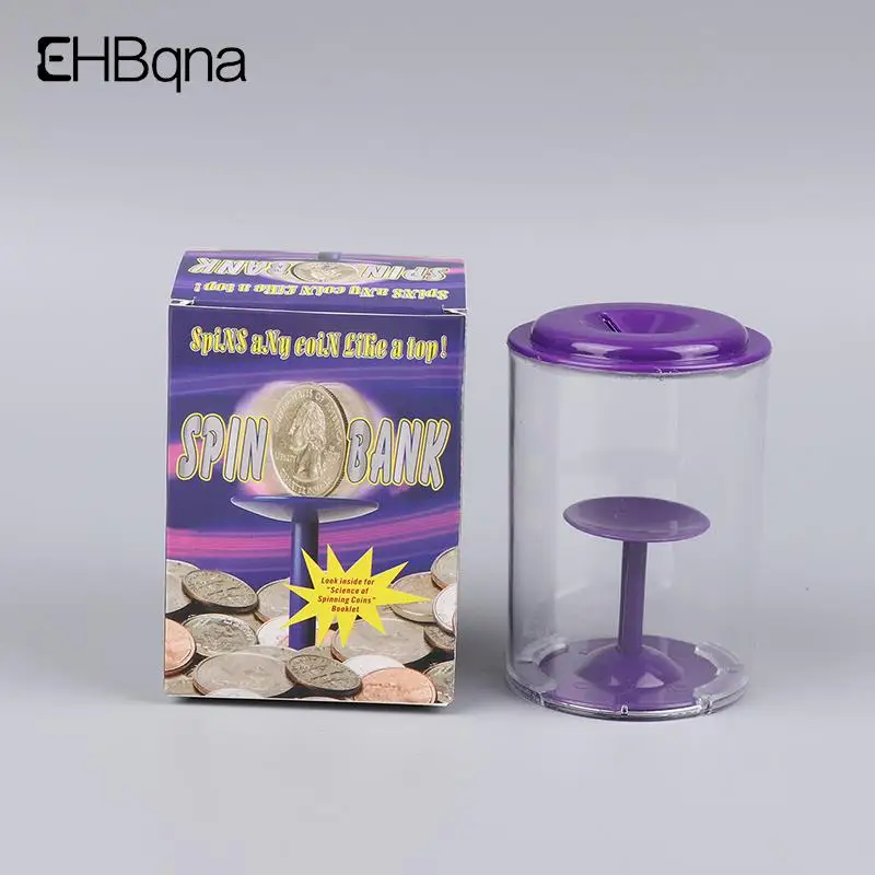 

Creative Vortex Piggy Bank Gravity Rotation Coin Savings Bucket Whirlwind Bank Pass Time To Relieve Stress Gifts For Children