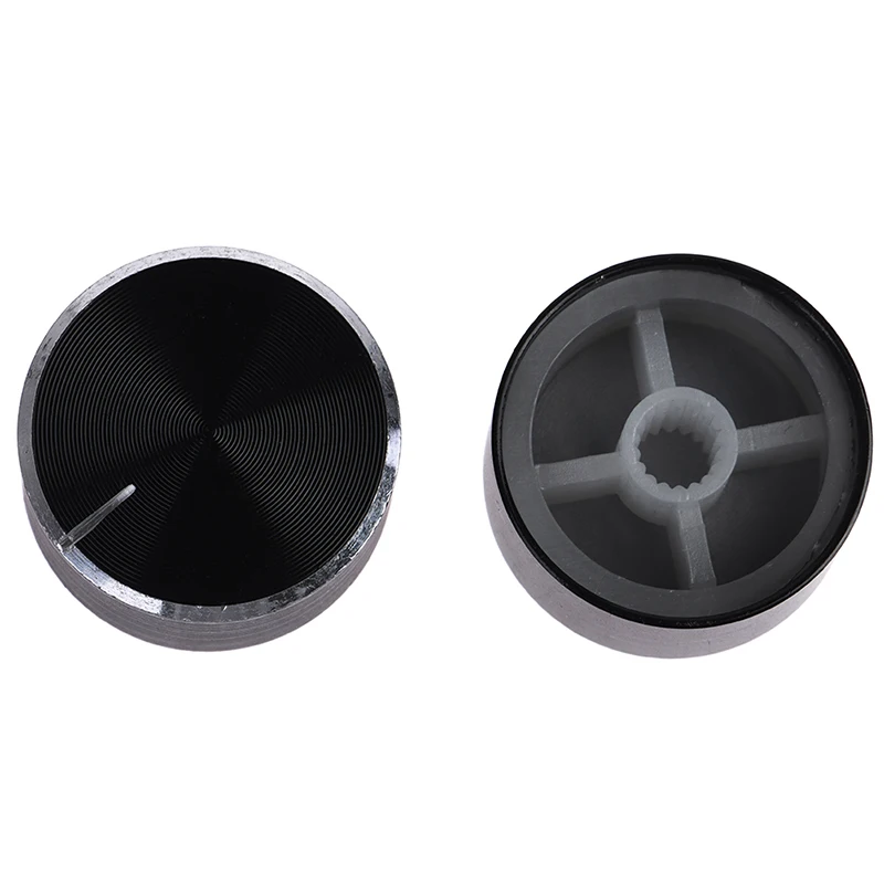 새로운 세일 26x14mm 6mm 샤프트 홀 알루미늄 합금 포텐쇼미터 노브 볼륨 조절 노브 포텐쇼미터 노브