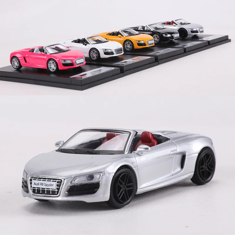 Premium 1:64 Die-Cast Convertible Sports Car Replica