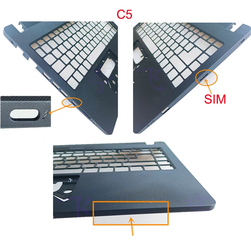 For Acer TravelMate P214 N19Q7 laptop screen back case top cover front bezel frame palm rest upper base lower bottom shell hinge