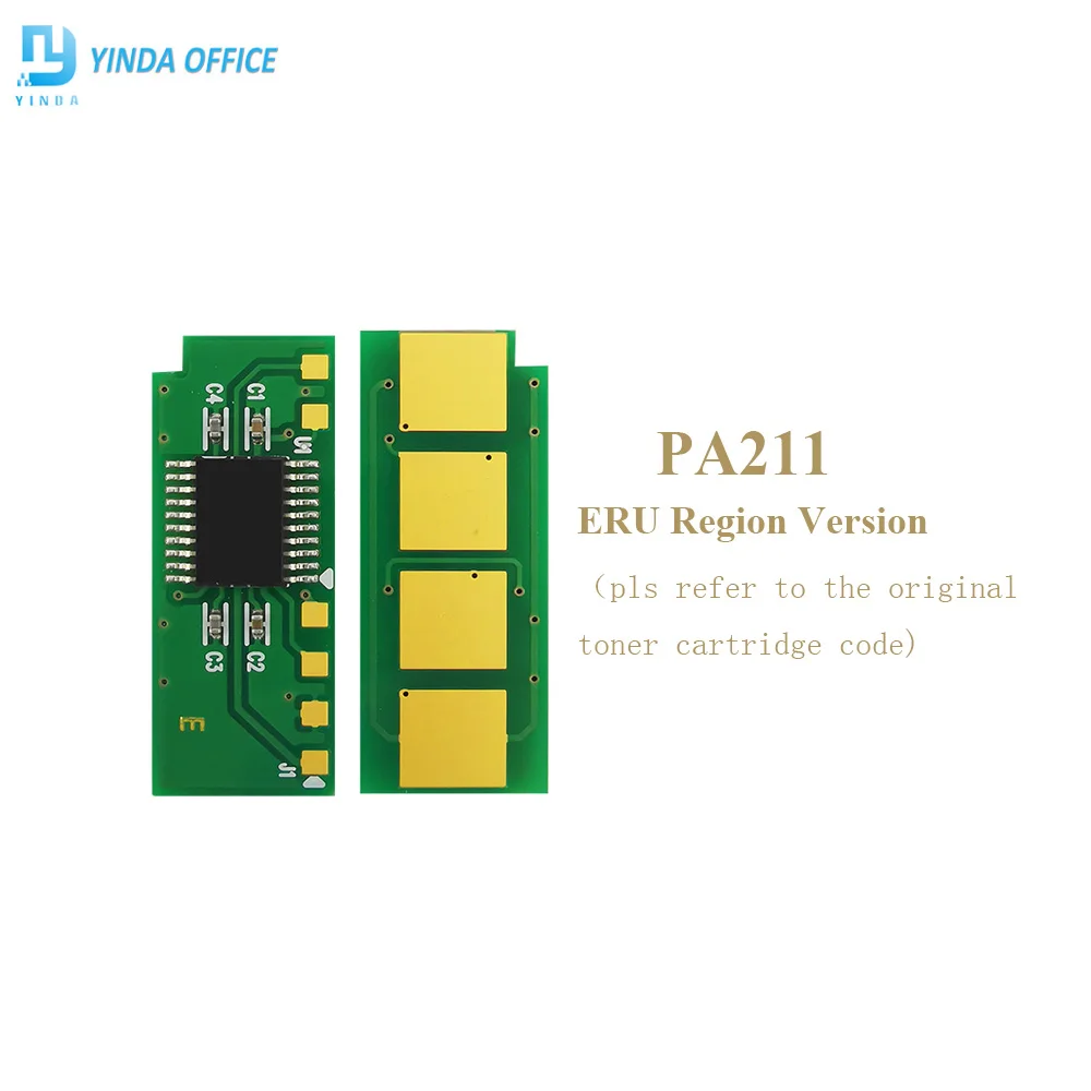 Cartridge Chip Toner Chip Toner Cartridge Chip 1PC 211 PC-211E PC-211 PC 210 PA-210 PB-210 Toner Cartridge Chip for Pantum M6500 M6550 M6600 P2500 P2200 P2207 P2500W
