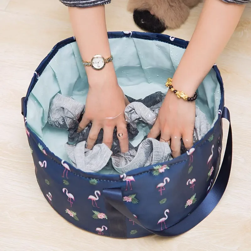

Folding Basin for Travel, Camping Washbasin, Fishing Basin, Foot Bath Sink, Washing Basket, Spa Foot Bath Bucket
