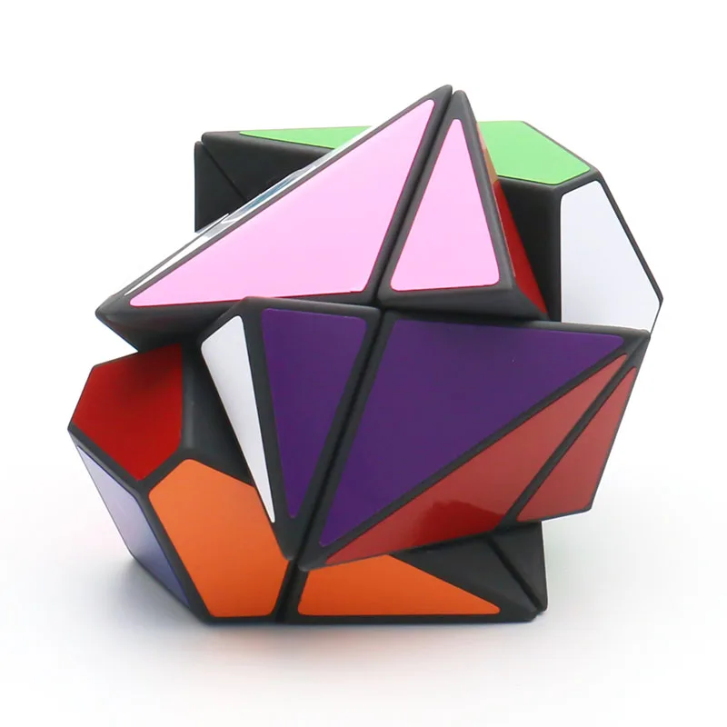ZheCube PanKu Skewb SLA 3D Printing Twisty Puzzle Magic Cube Original Plastic Black Adult Teenager Intelligence Toy Brain Teaser 5