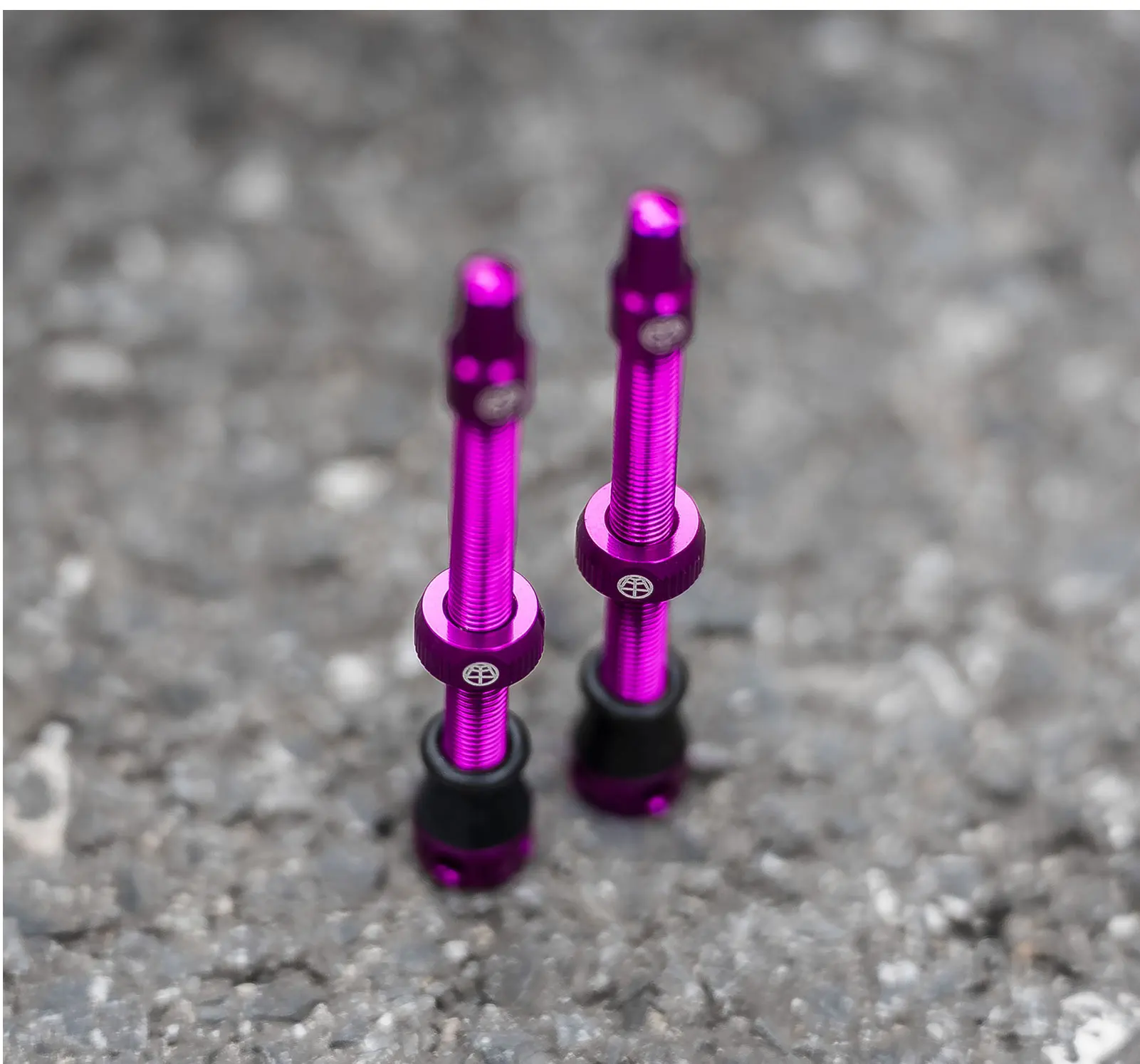OFFBONDAGE Fahrrad 2/Pack F/V Tubeless Ventil Aluminiumlegierung Korrosionsschutz 45mm 65mm 80mm mit Ventilkern Demontagewerkzeug – Detail 12