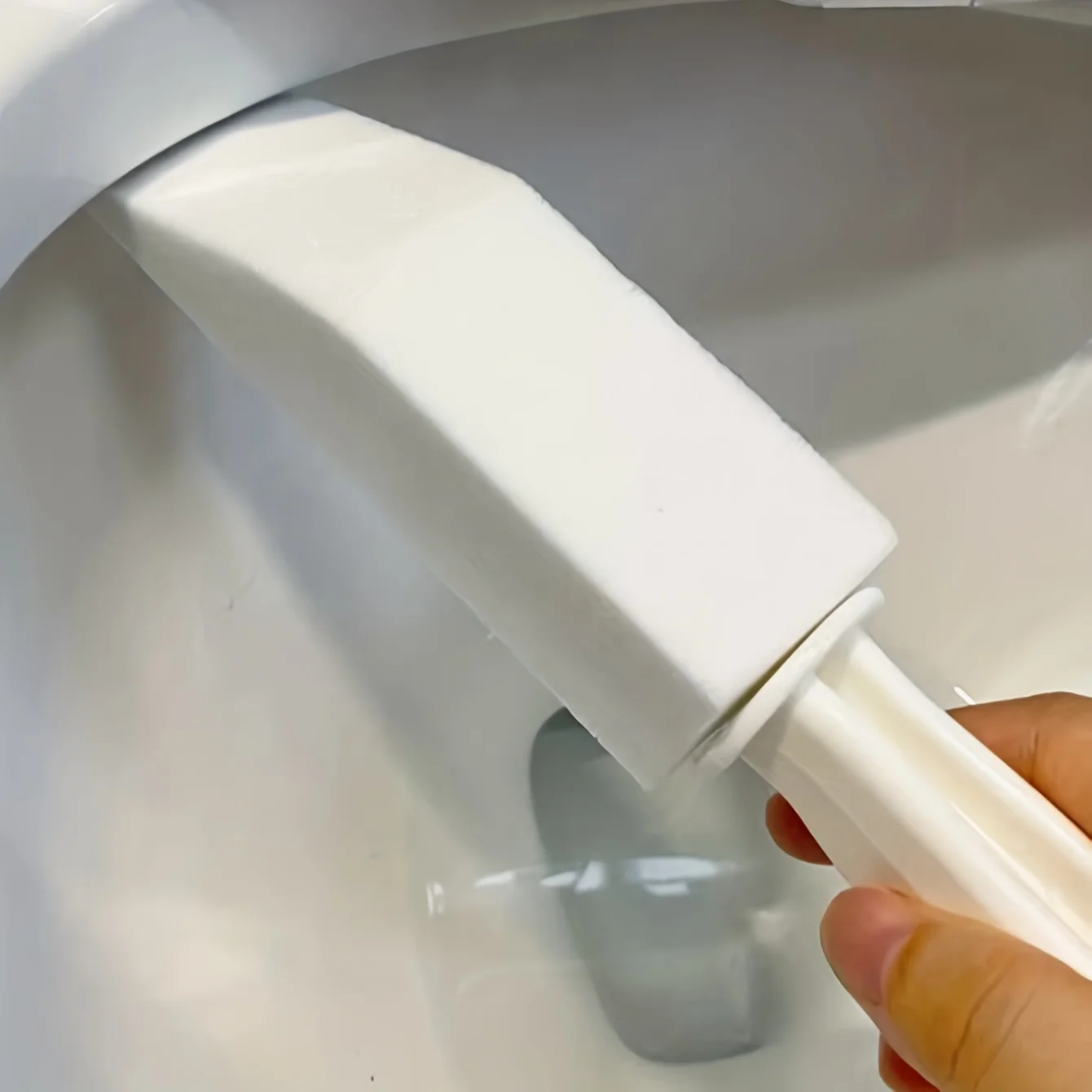 1pc-Use this pumice stone toilet cleaner to eliminate stubborn hard water rings - perfect for home cleaning, bathroom tools