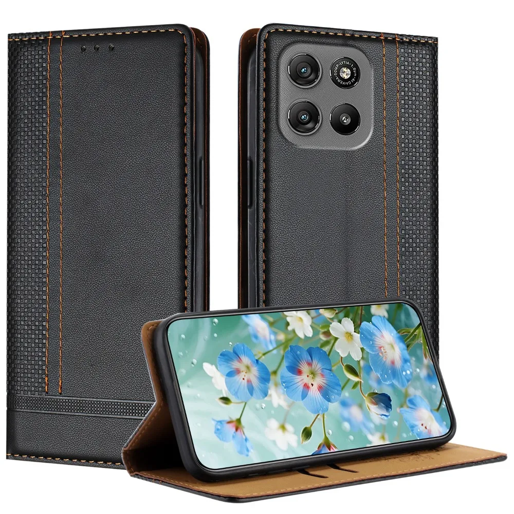 Leather Book-Style Flip Cover | Elegant Design | Luxury Smartphone Case