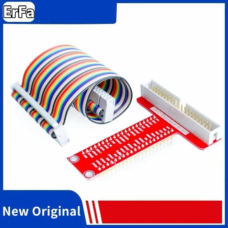 Raspberry Pi 3 & Raspberry Pi Modello 3B + T Expansion V1.0 Kit Fai Da Te (Cavo Gpio A 40Pin + Scheda Adattatore Di Espansione Breakout Gpio T