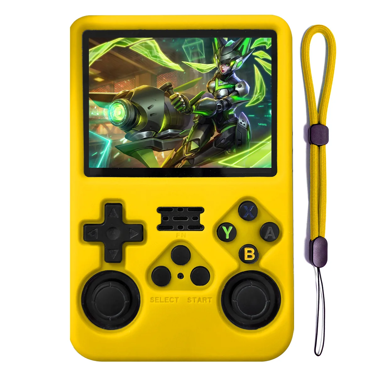 Silicone Protective Case for Handheld Game Console - Drop and Scratch Resistant Shell