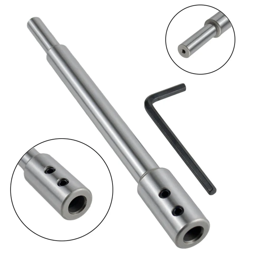 깊은 구멍 드릴링을 위한 확장 드릴링 깊이 추가 긴 공구 비트 연장(2개) - 드릴 비트 도구 연장 막대