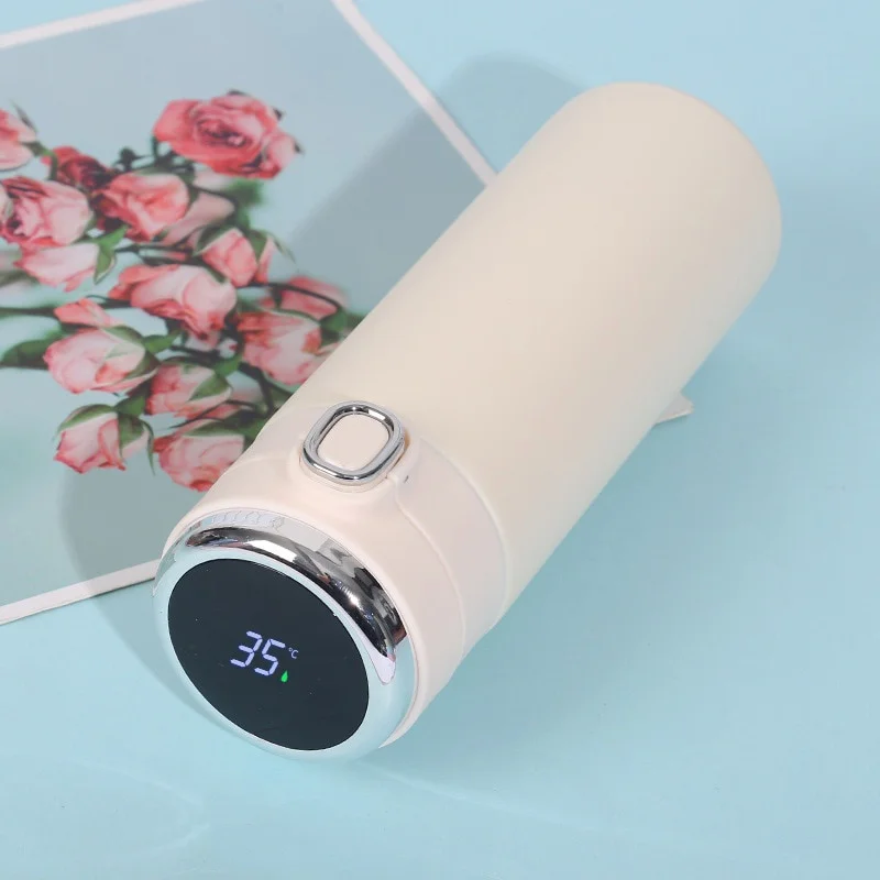 ترمس ذكي ستانلس ستيل شاشة LED ٤٠٠مل