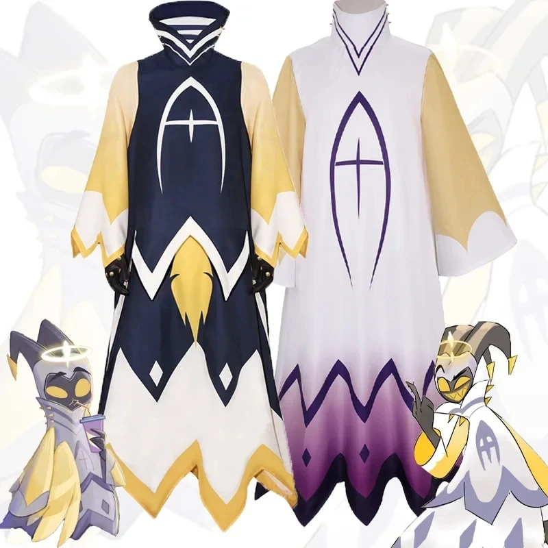 

Костюм для косплея аниме «Адам», фантазия, хазбин, мультяшный костюм для отеля, для взрослых, мужчин и женщин, халат, платье для Хэллоуина, карнавала, женская одежда