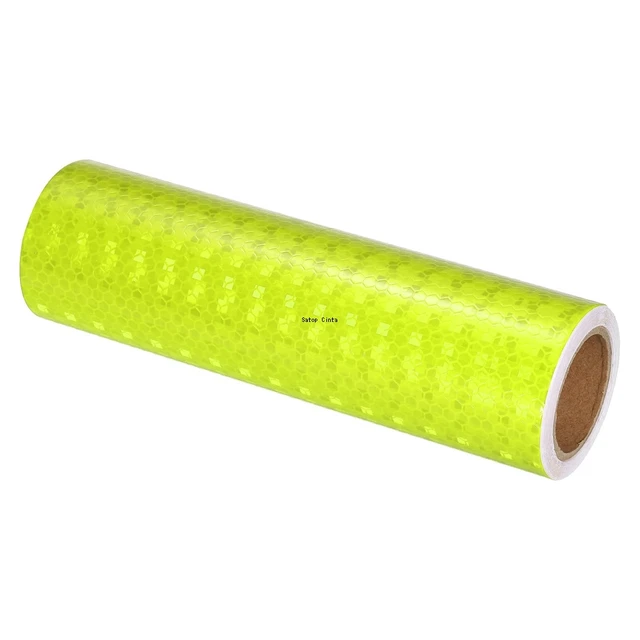 Nastro Adesivo Riflettente Rosso (2 Rotoli Da 25 Mm X 2,5 M - Foto 9