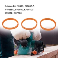 3pcs Polyurethane Electric Planer Drive Belt For 1900B 225007-7 N1923BD FP0800 KP0810C KP0810 BKP180 Heat Cold Resistance 2