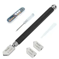 TOLESA Glass Cutter 2mm-20mm Kits Glass Cutting Tool with Aotomatic Oil Feed and Box Glass Cutter for Mirrors Tiles Mosaic 1