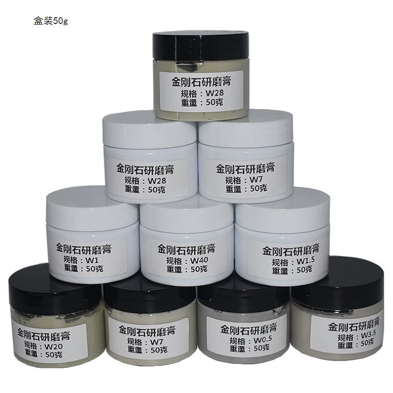Diamond Grinding Polishing Paste Lapping Compound Metal Glass Jade Amber Buffing Abrasive Tools