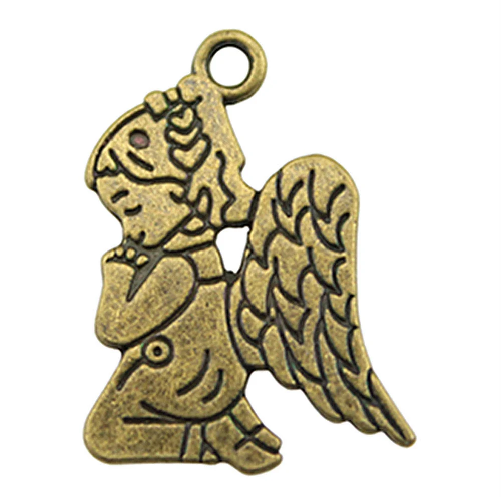 

10pcs/lot Praying Angel Charms For Jewelry Making Components