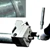 Manual steel pipe grooving machine fully manual under 8 inch installing roll pipe groover 1