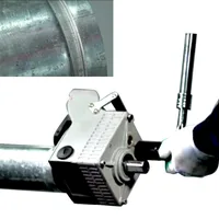 Manual steel pipe grooving machine fully manual under 8 inch installing roll pipe groover 1