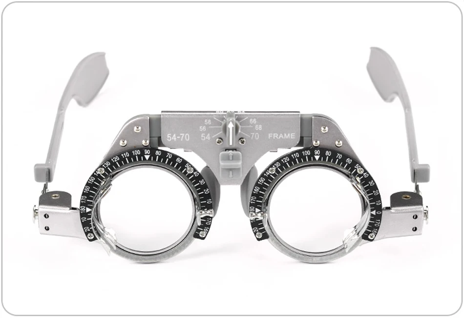 Ophthalmic Equipment Optical Universal Trial Frame Adjustable PD 54-70mm Pure Titanium