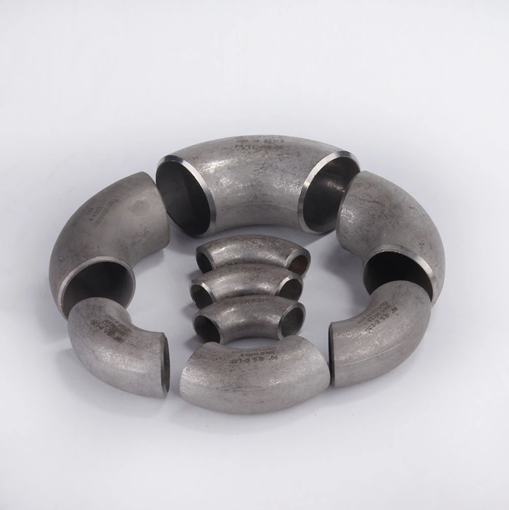 12 14 16 18 20 22 25 27 32 34 38mm 1/2&quot 5/8&quot 3/4&quot 1&quot 1-1/4&quot 1-1/2&quot 304 Stainless Steel 90 Degree Elbow Butt Welded Pipe