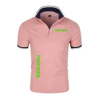 Polo classique à manches courtes pour hommes, haut d'été, T-shirt décontracté, col boutonné, super grand M-4XL Polo décontracté 6