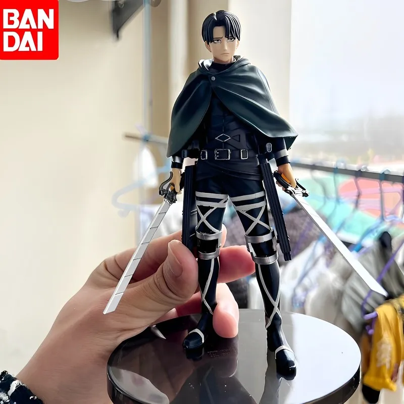 

Original Banpresto Shingeki No Kyojin The Final Season Attack On Titan Levi Ackerman Eren Yeager Action Figure Model Toys Doll