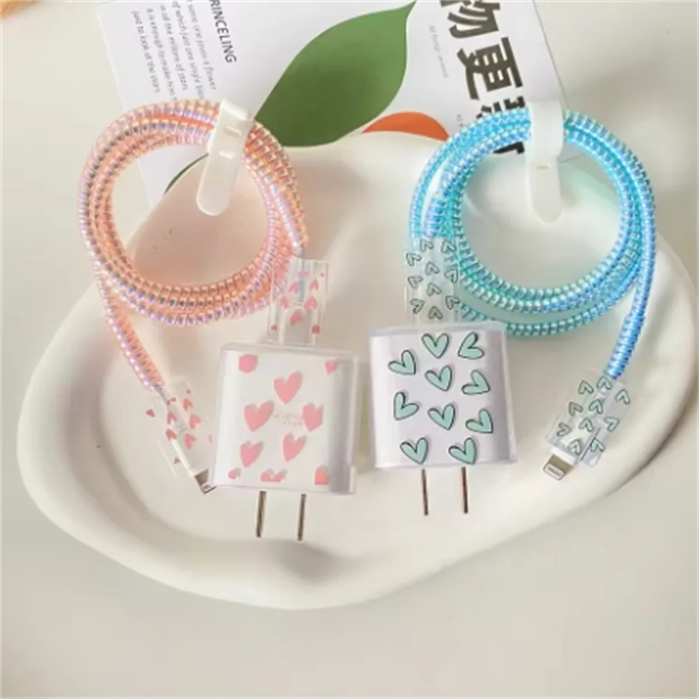 Apple Charger Cable Protector Case for Apple 18/20w charger protective case iPhone 14/13 data cable head bite protector Shell