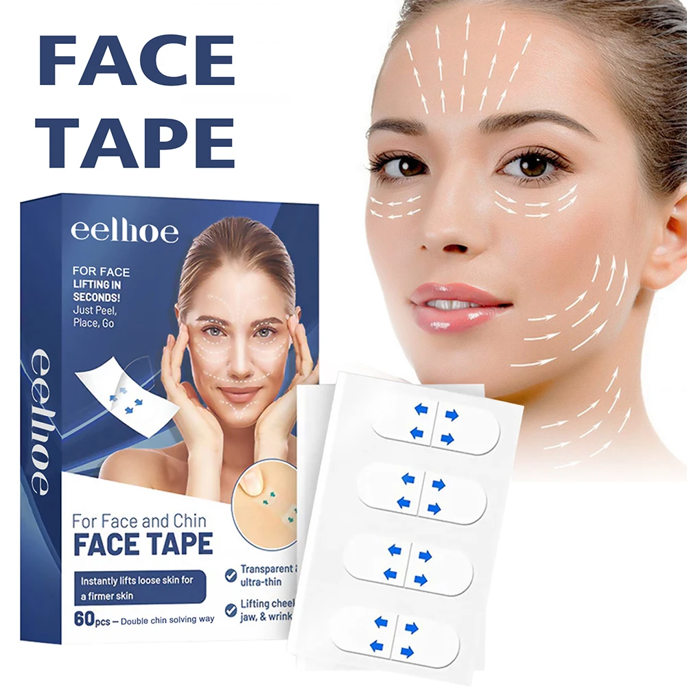 Anti Wrinkle Lifting Face Stickers 60 Pcs