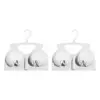 2x Underwear Drying Rack Female Bra Display Hangers Hanging Mannequin Torso 1