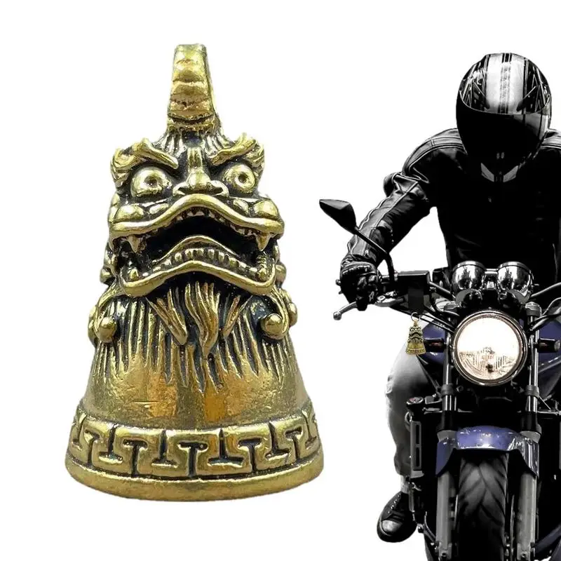 Gremlin Bells Moto Biker Bell Lega Ottone Vintage Metal Bells Per Motociclisti Moto Biker Bell Accessorio O Portachiavi Per