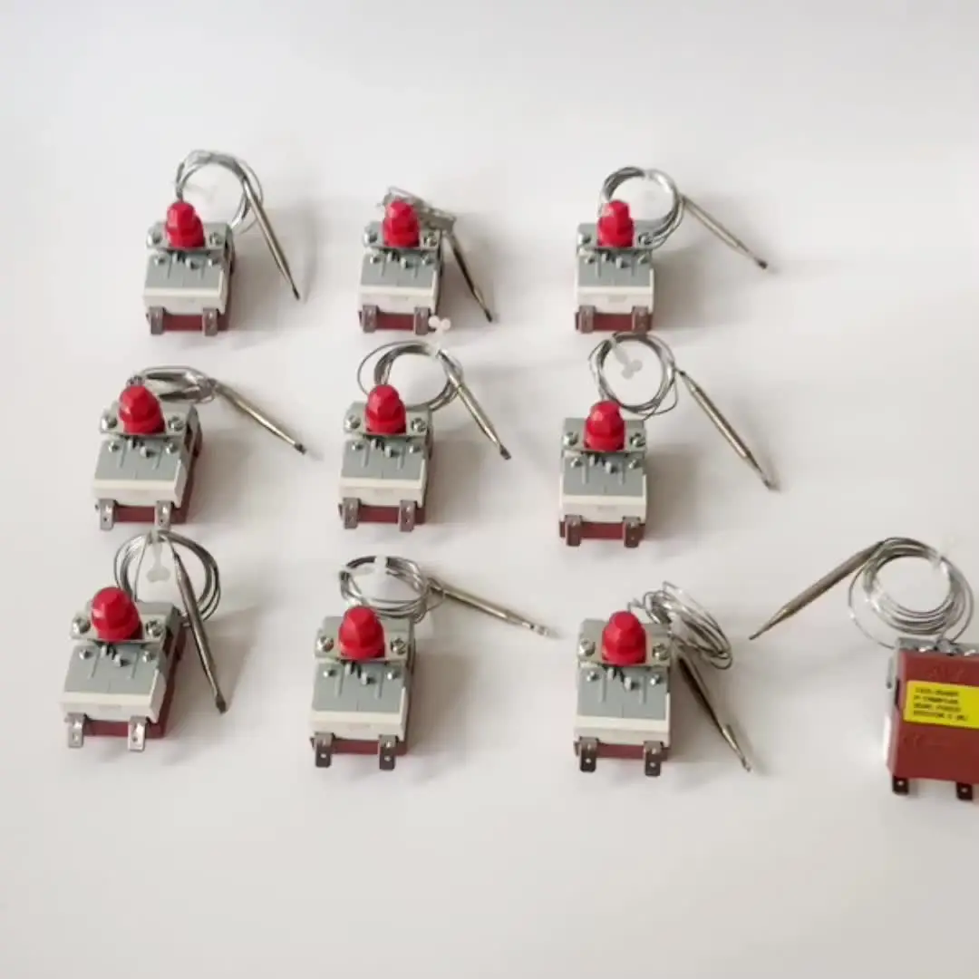Aexit Termostato Limite Per Fornello Elettrico - KSD100 AC 250V 15A - Ricambio Per Pentola A Riso