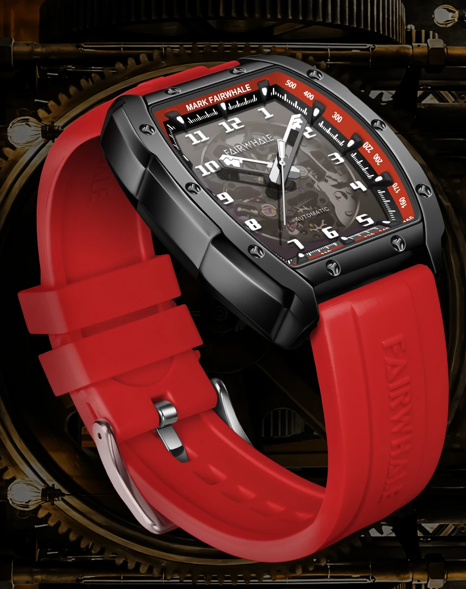 Luxury Brand Automatic Mechanical Watch Men Luminous 30ATM Waterproof