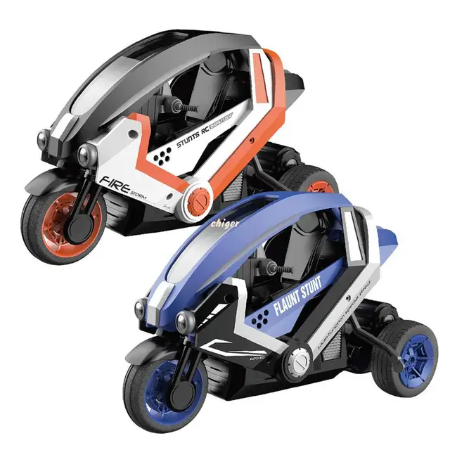 Large Kids Motorcycle Electric Remote Control RC Car Mini Motorcycle 2.4Ghz Racing stunt Motorbike Boy Toys For Children 2