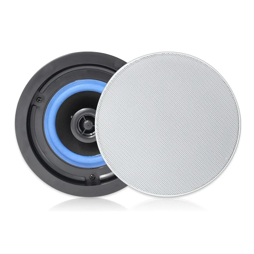 Bluetooth Speaker Herdio 4 Inches Flush Mount 2 Way Full Range In Wall Bluetooth Ceiling Speakers for Humid Indoor Outdoor Placement bluetooth speaker wall ceiling speaker