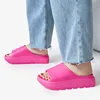 2024 Summer New Women Slippers Couple Beach Slippers Soft EVA Thick Sole Slides Shoes Platform Flat Heel Slippers Casual Sandals 5